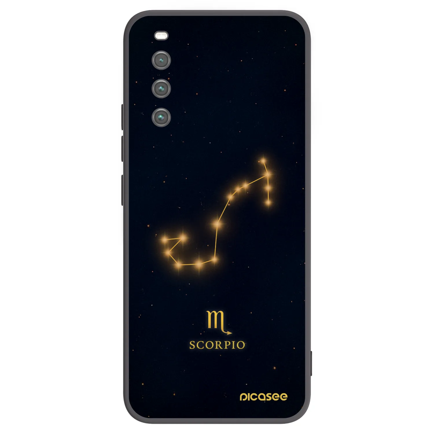 Picasee fekete szilikon tok az alábbi mobiltelefonokra Sony Xperia 10 IV 5G - SCORPIO