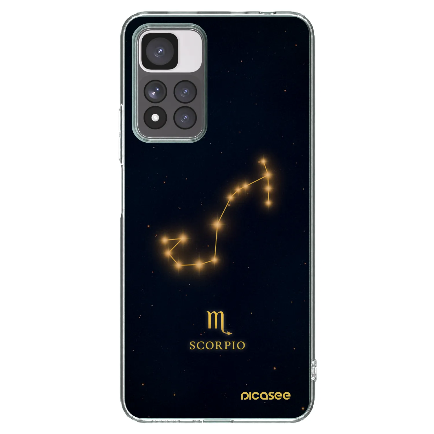Picasee átlátszó szilikon tok az alábbi mobiltelefonokra Xiaomi Redmi Note 11 Pro+ 5G - SCORPIO