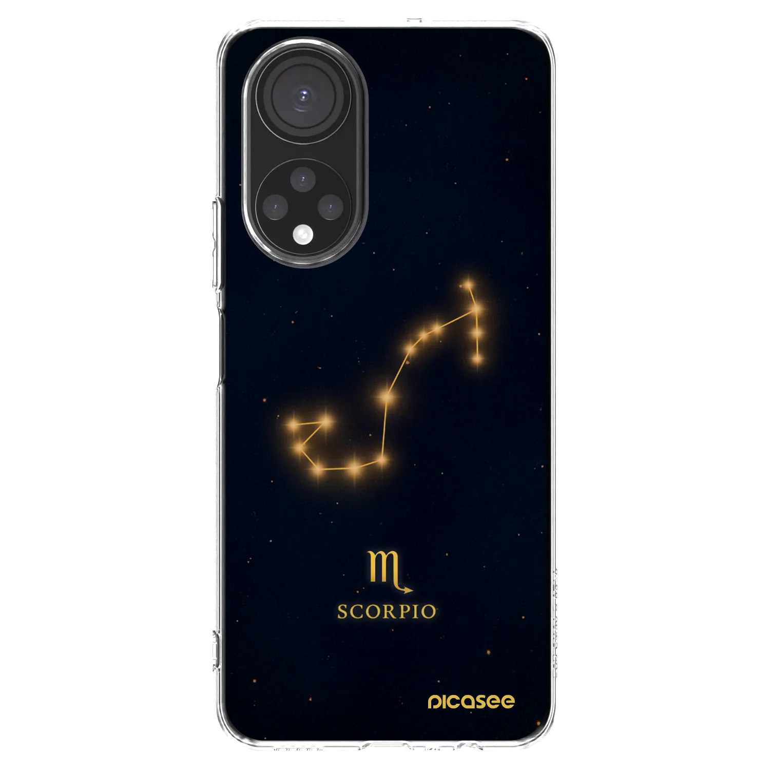 Picasee átlátszó szilikon tok az alábbi mobiltelefonokra Honor X7 - SCORPIO