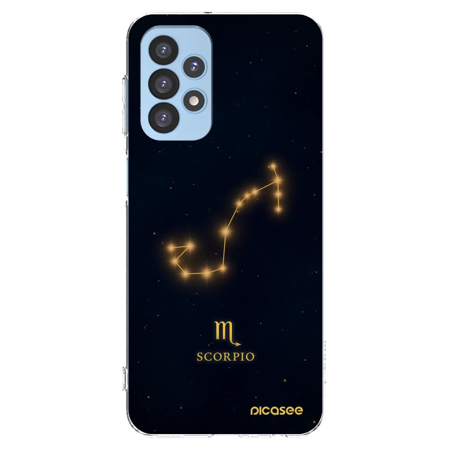 Picasee átlátszó szilikon tok az alábbi mobiltelefonokra Samsung Galaxy A23 A235F 4G - SCORPIO