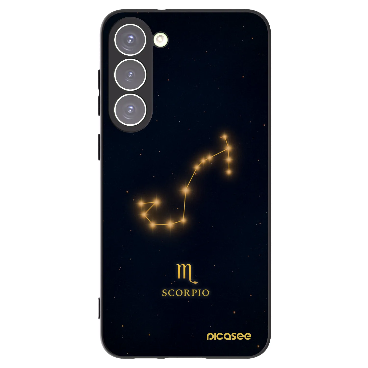 Picasee fekete szilikon tok az alábbi mobiltelefonokra Samsung Galaxy S23+ 5G - SCORPIO