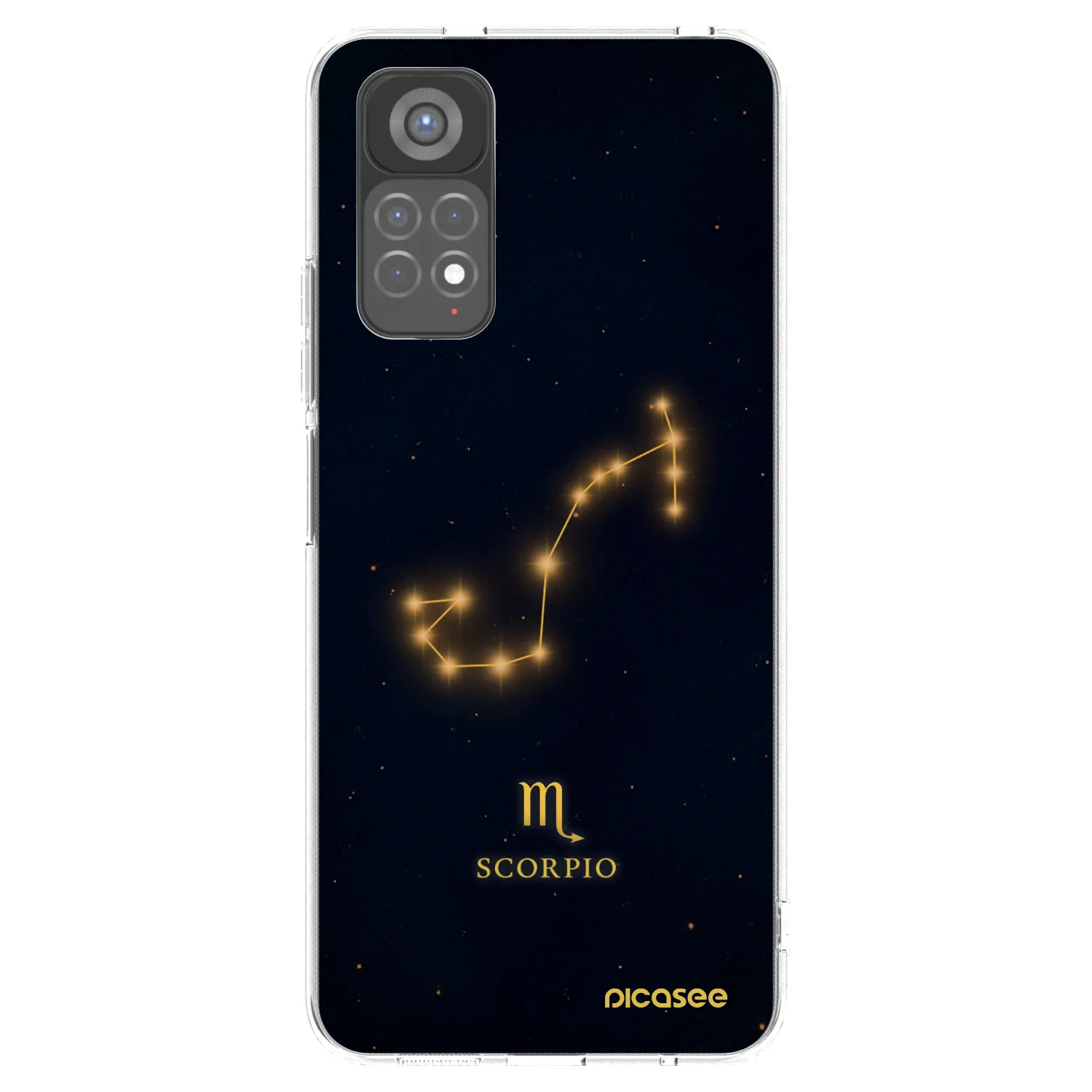 Picasee átlátszó szilikon tok az alábbi mobiltelefonokra Xiaomi Redmi Note 11S 5G - SCORPIO