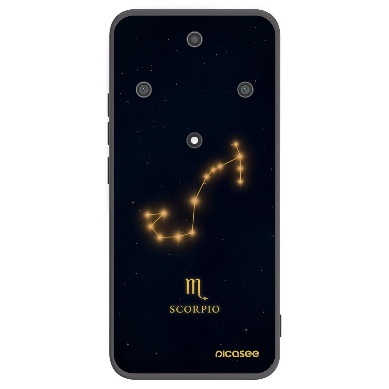 Picasee fekete szilikon tok az alábbi mobiltelefonokra Honor Magic5 Lite 5G - SCORPIO