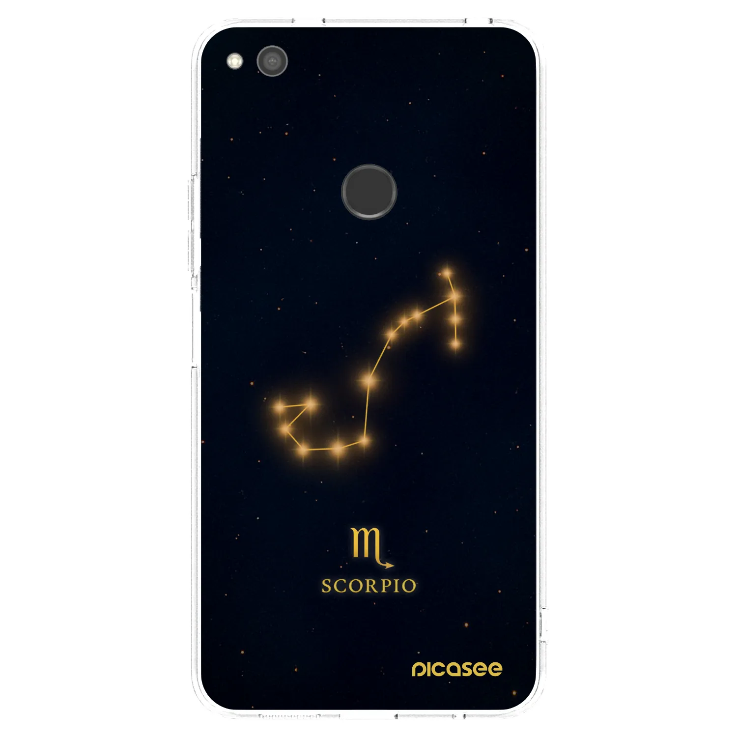 Picasee átlátszó szilikon tok az alábbi mobiltelefonokra Huawei P9 Lite 2017 - SCORPIO