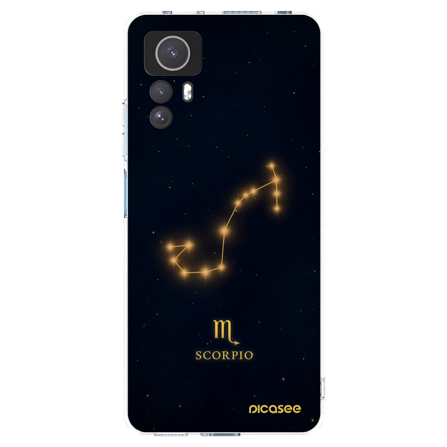 Picasee átlátszó szilikon tok az alábbi mobiltelefonokra Xiaomi Redmi Note 12S - SCORPIO