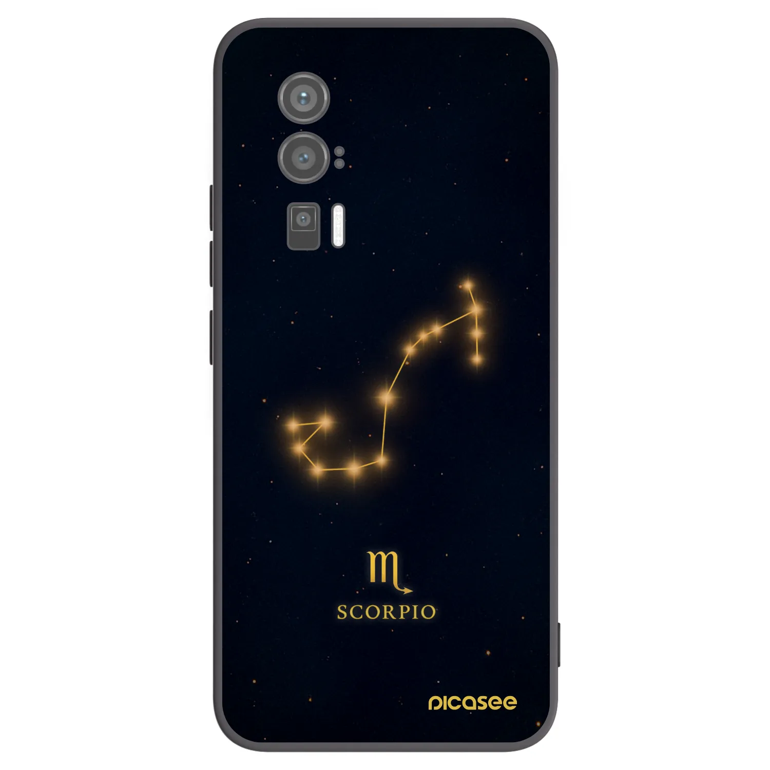 Picasee fekete szilikon tok az alábbi mobiltelefonokra Xiaomi Poco F5 Pro 5G - SCORPIO