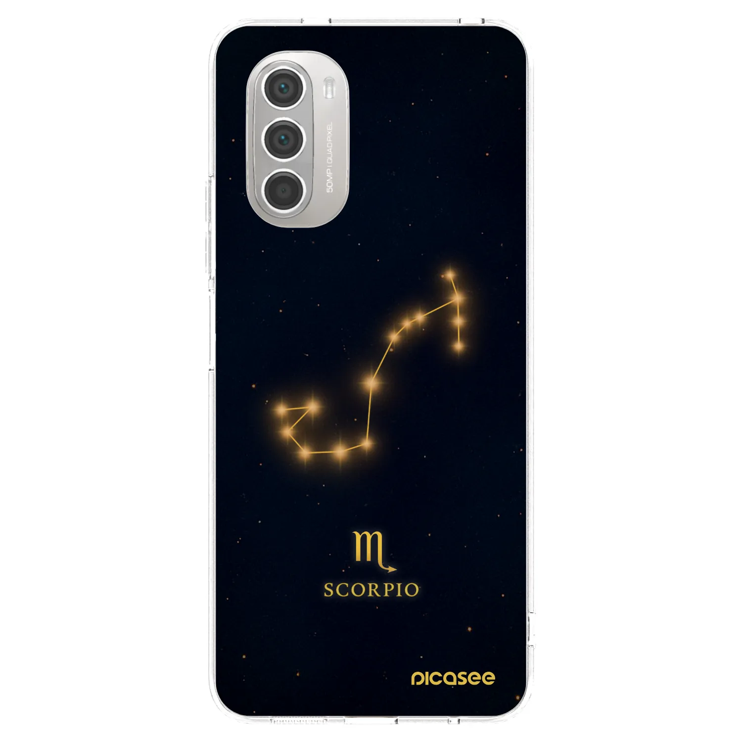 Picasee átlátszó szilikon tok az alábbi mobiltelefonokra Motorola Moto G51 - SCORPIO