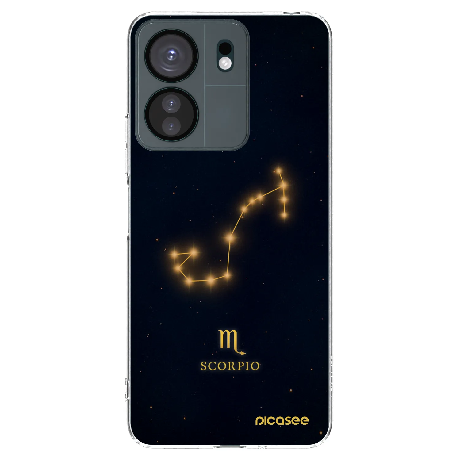 Picasee átlátszó szilikon tok az alábbi mobiltelefonokra Xiaomi Redmi 13C 4G - SCORPIO