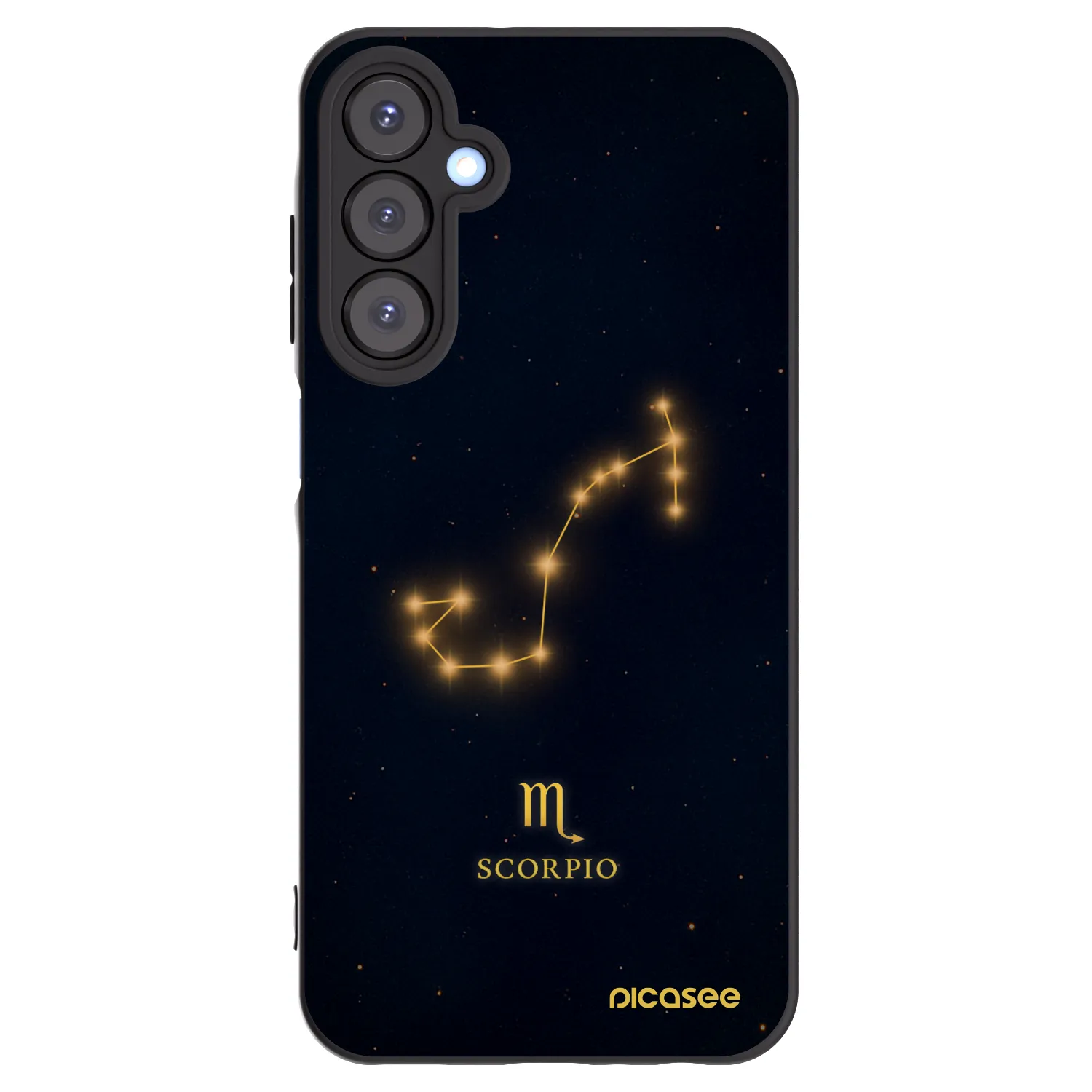 Picasee fekete szilikon tok az alábbi mobiltelefonokra Samsung Galaxy A25 A256B 5G - SCORPIO