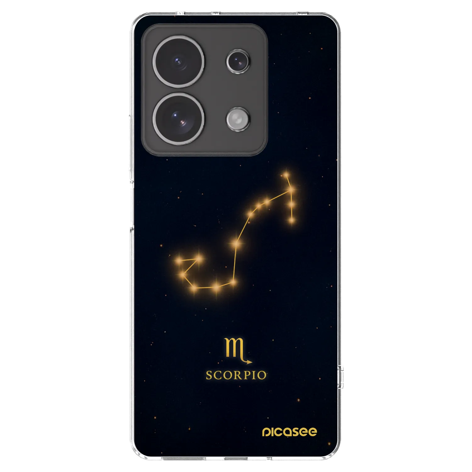 Picasee átlátszó szilikon tok az alábbi mobiltelefonokra Xiaomi Redmi Note 13 4G - SCORPIO