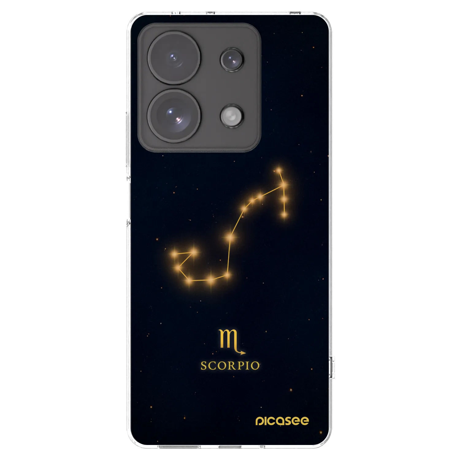 Picasee átlátszó szilikon tok az alábbi mobiltelefonokra Xiaomi Redmi Note 13 Pro 4G - SCORPIO