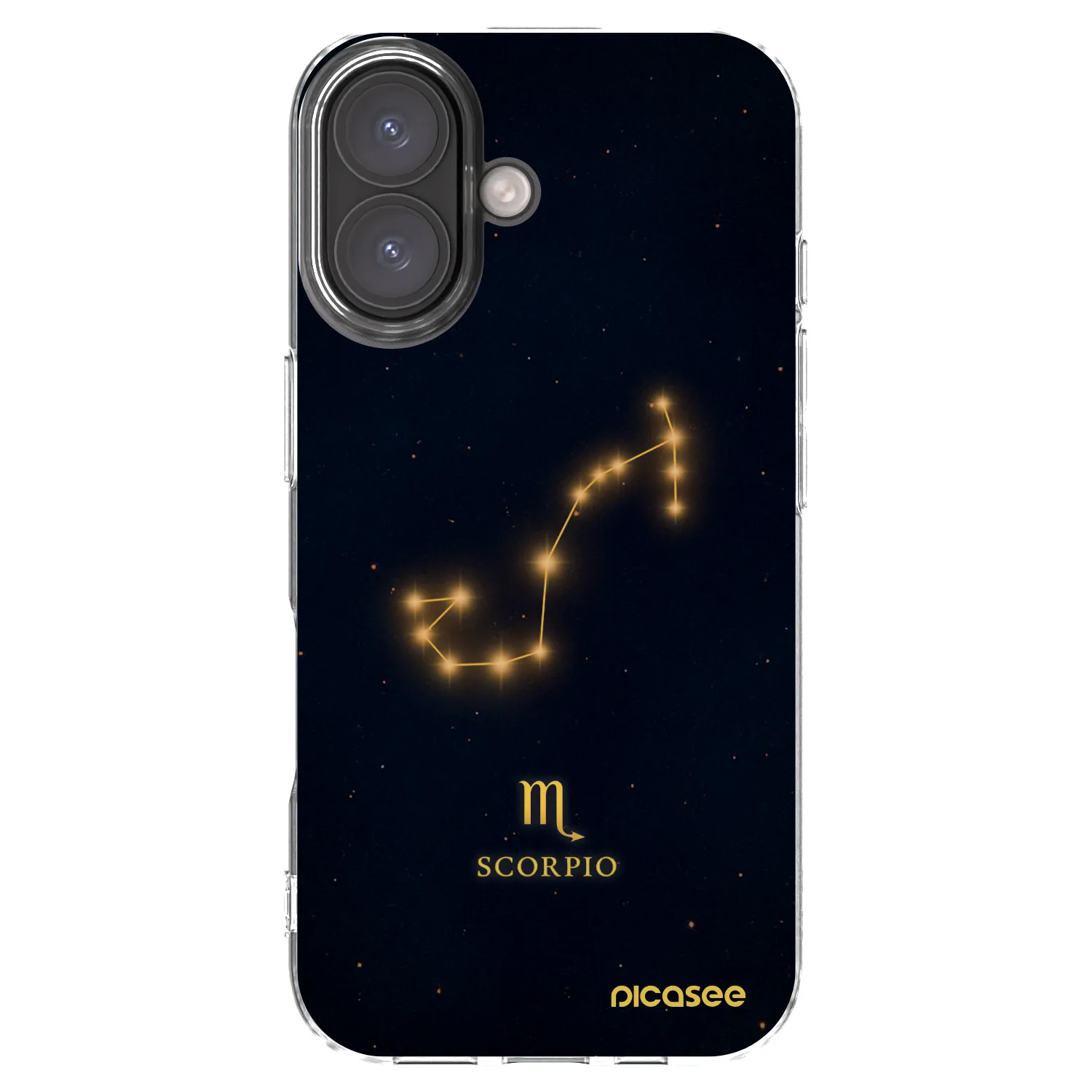 Picasee átlátszó szilikon tok az alábbi mobiltelefonokra Apple iPhone 16 - SCORPIO