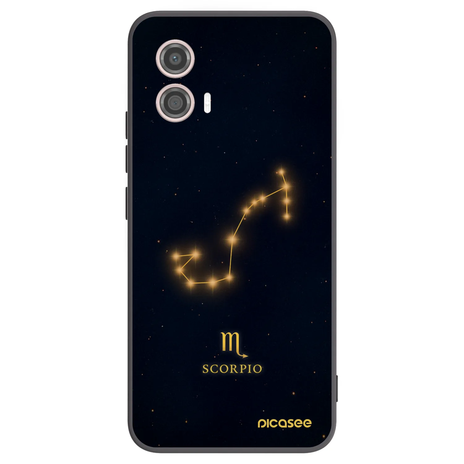 Picasee fekete szilikon tok az alábbi mobiltelefonokra Motorola Moto G53 5G - SCORPIO