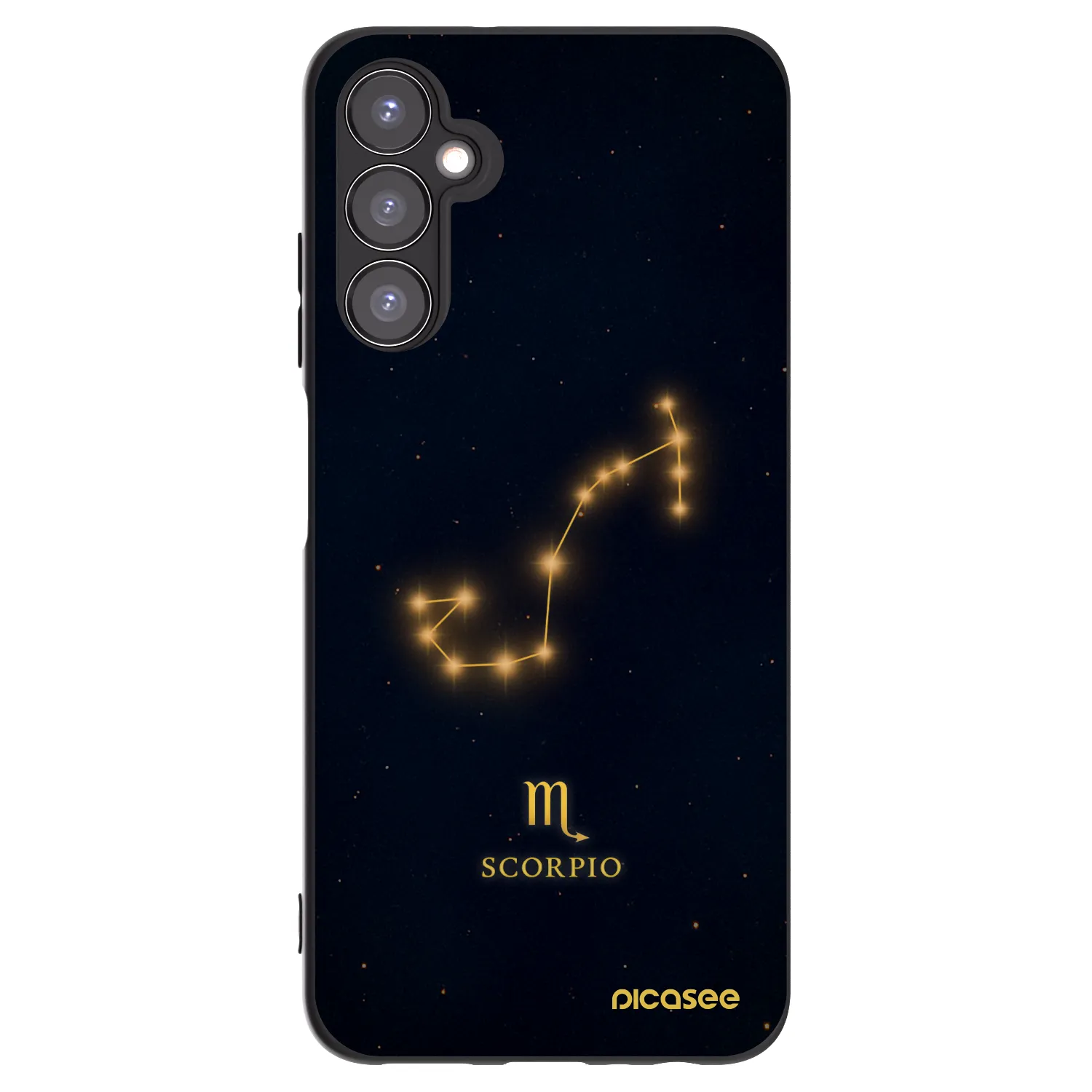 Picasee fekete szilikon tok az alábbi mobiltelefonokra Samsung Galaxy A05s A057G - SCORPIO