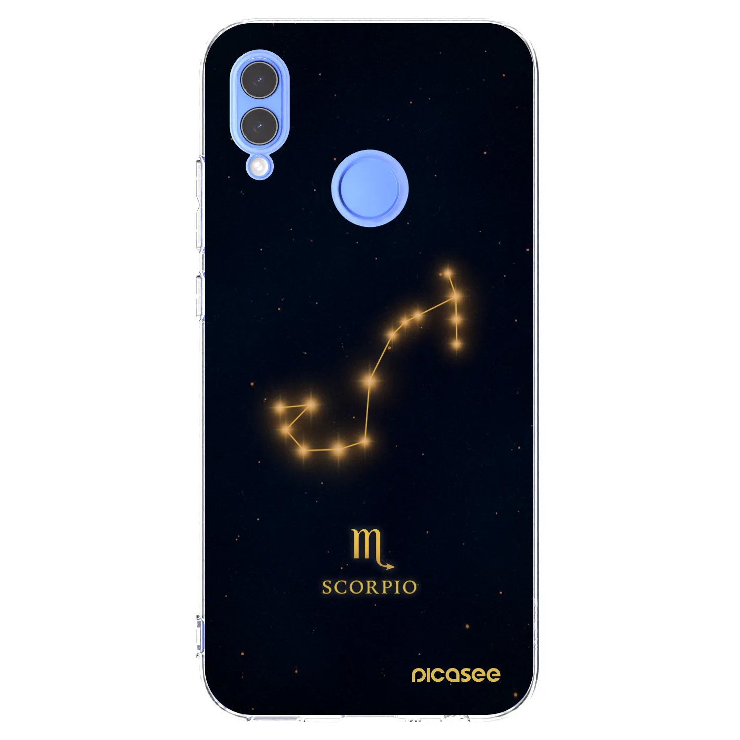 Picasee átlátszó szilikon tok az alábbi mobiltelefonokra Huawei P Smart 2019 - SCORPIO