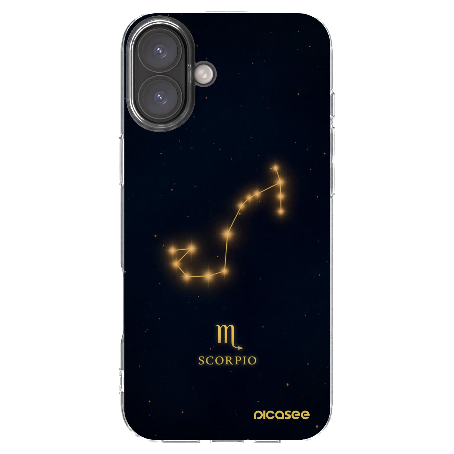 Picasee átlátszó szilikon tok az alábbi mobiltelefonokra Apple iPhone 16 Plus - SCORPIO