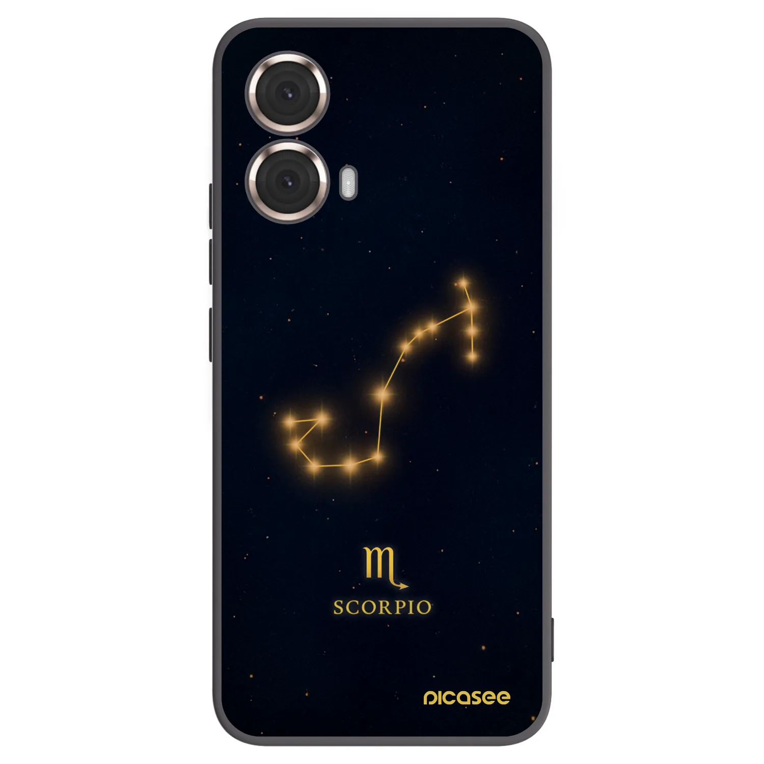 Picasee fekete szilikon tok az alábbi mobiltelefonokra Motorola Moto G85 - SCORPIO