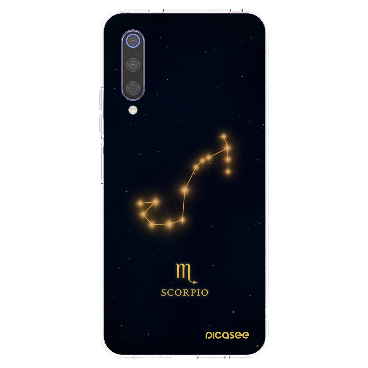 Picasee átlátszó szilikon tok az alábbi mobiltelefonokra Xiaomi Mi 9 - SCORPIO