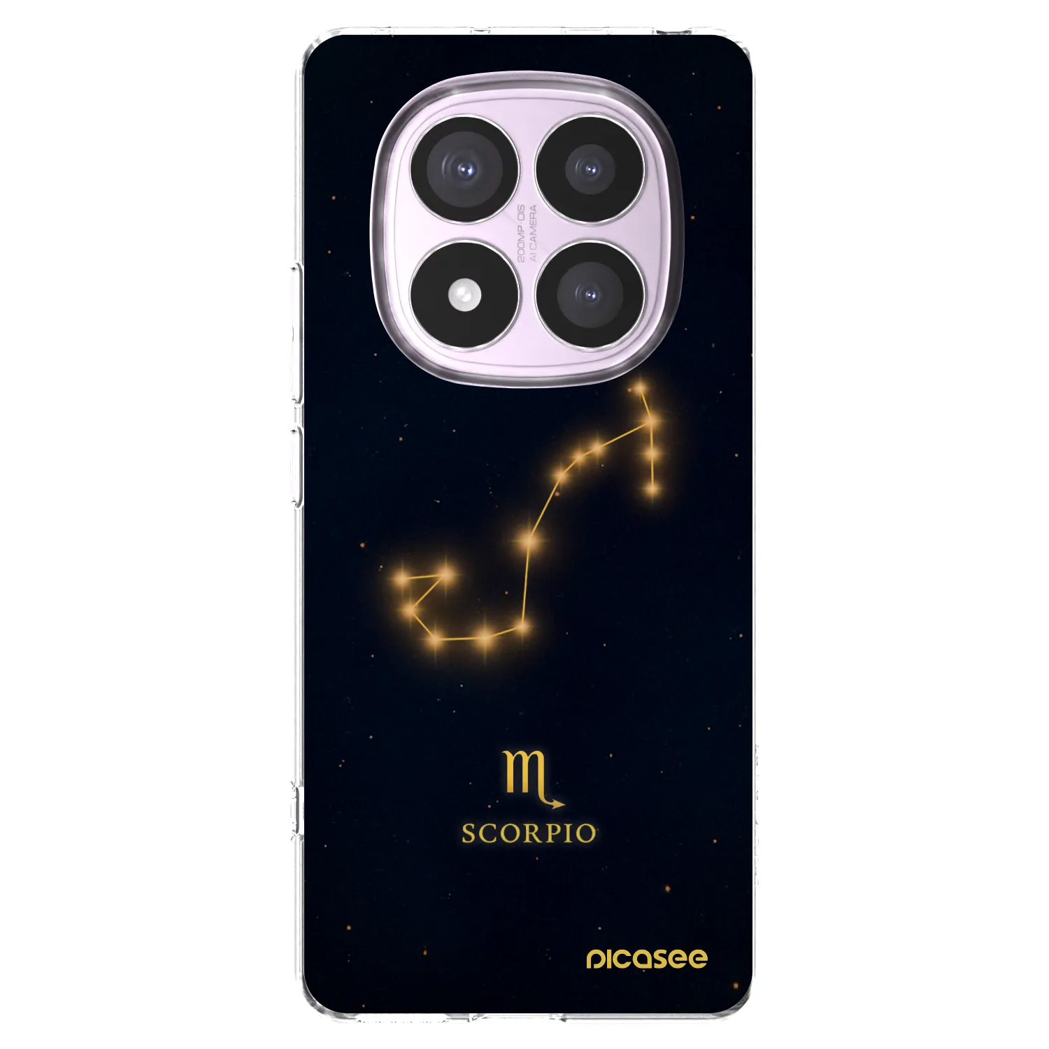 Picasee átlátszó szilikon tok az alábbi mobiltelefonokra Xiaomi Redmi Note 14 Pro 5G - SCORPIO