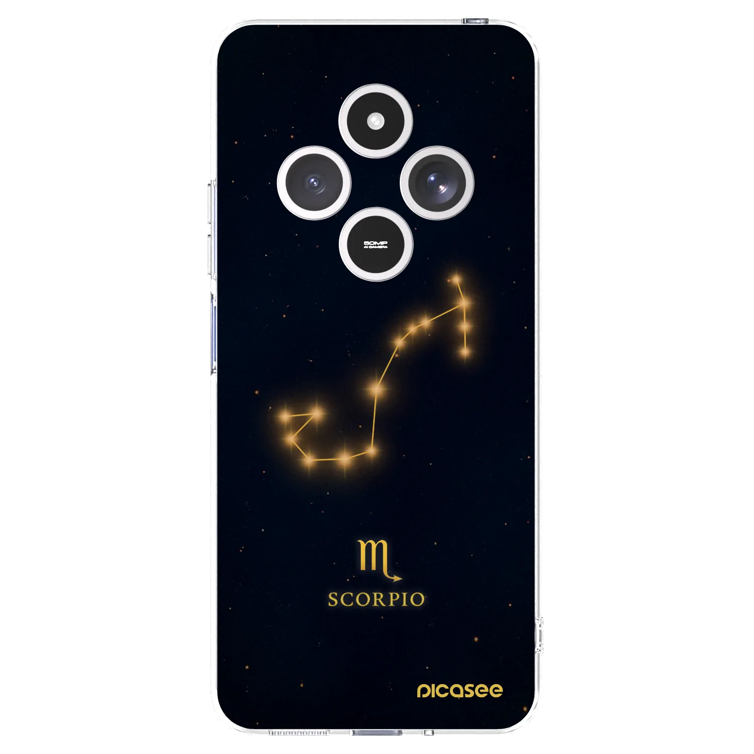 Picasee átlátszó szilikon tok az alábbi mobiltelefonokra Xiaomi Redmi 14C - SCORPIO