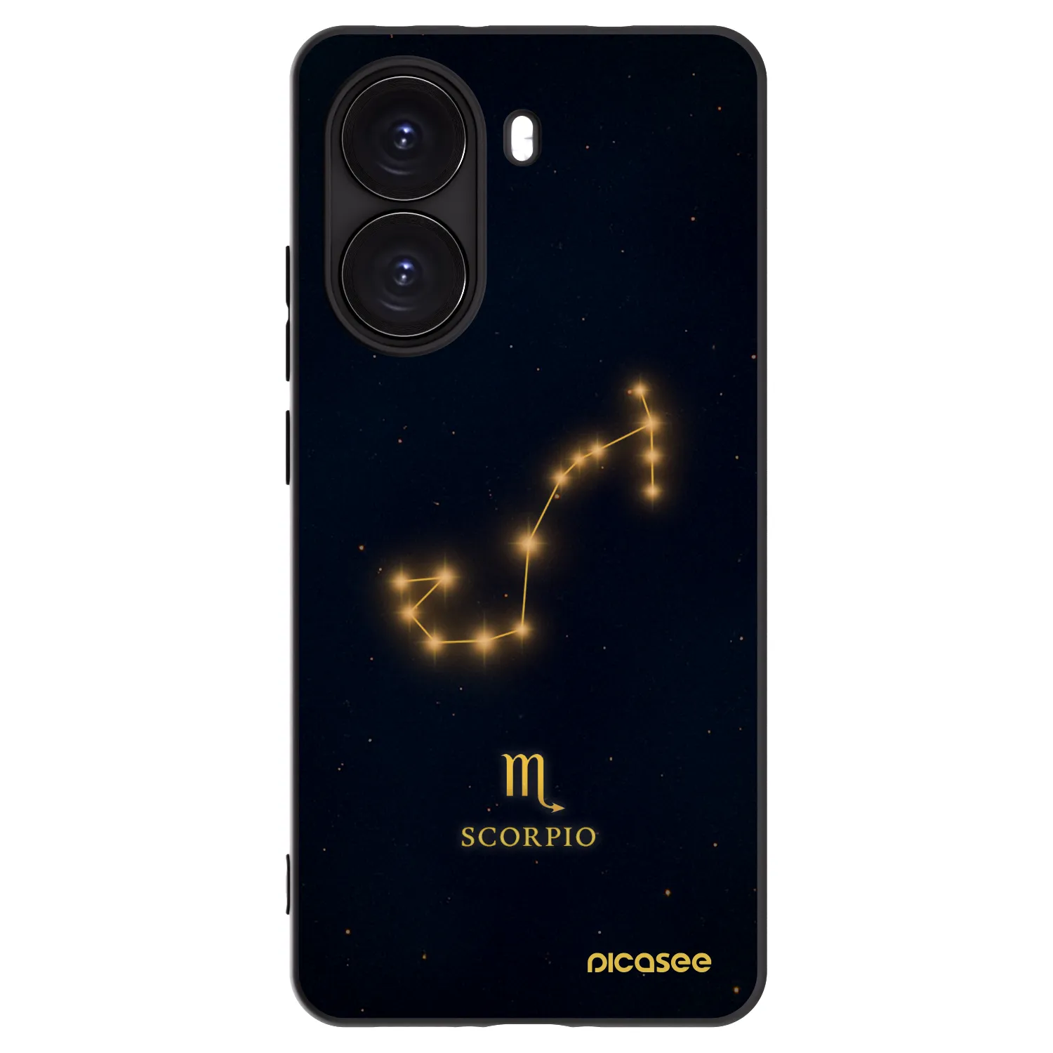 Picasee fekete szilikon tok az alábbi mobiltelefonokra Xiaomi Poco X7 Pro 5G - SCORPIO