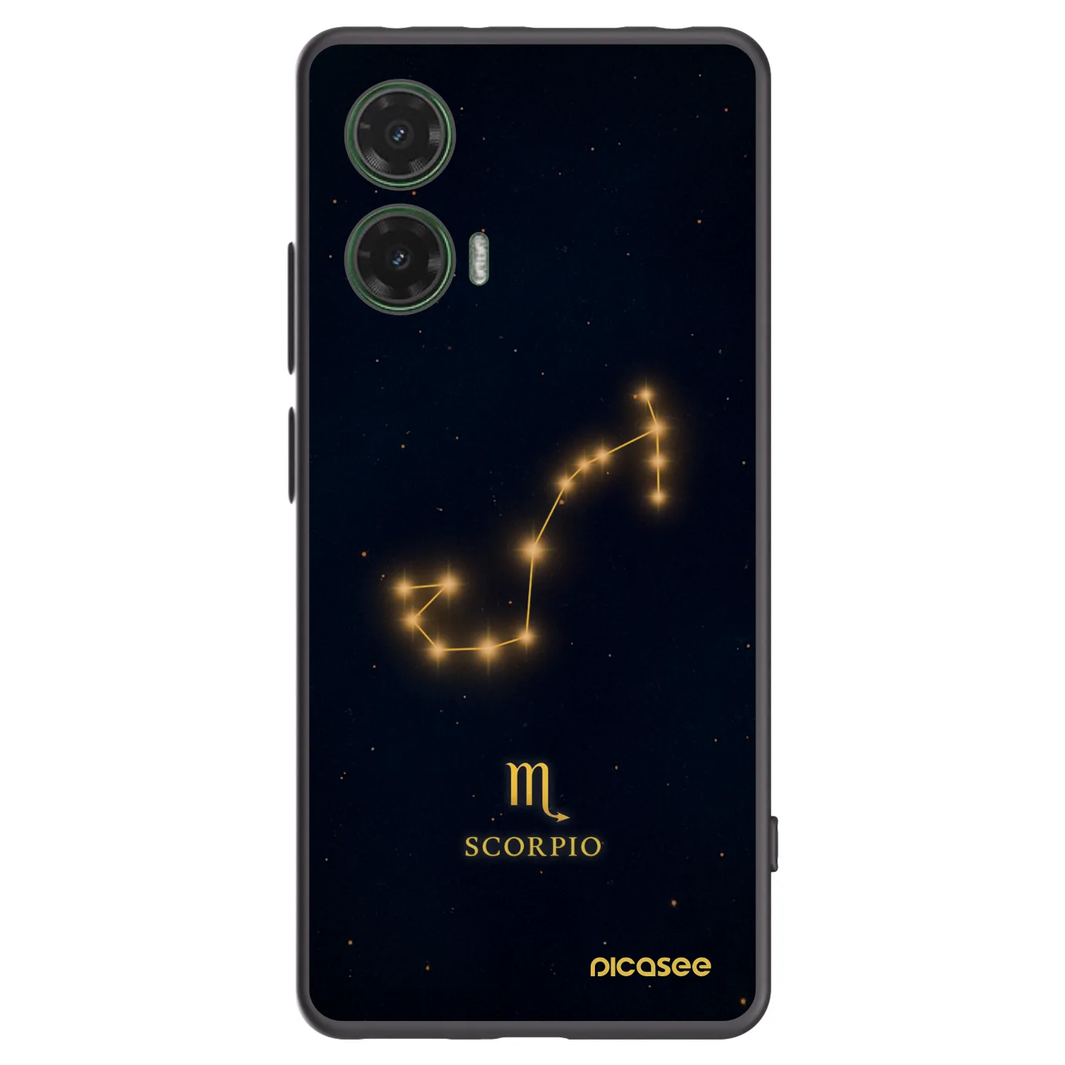 Picasee fekete szilikon tok az alábbi mobiltelefonokra Motorola Moto G35 5G - SCORPIO
