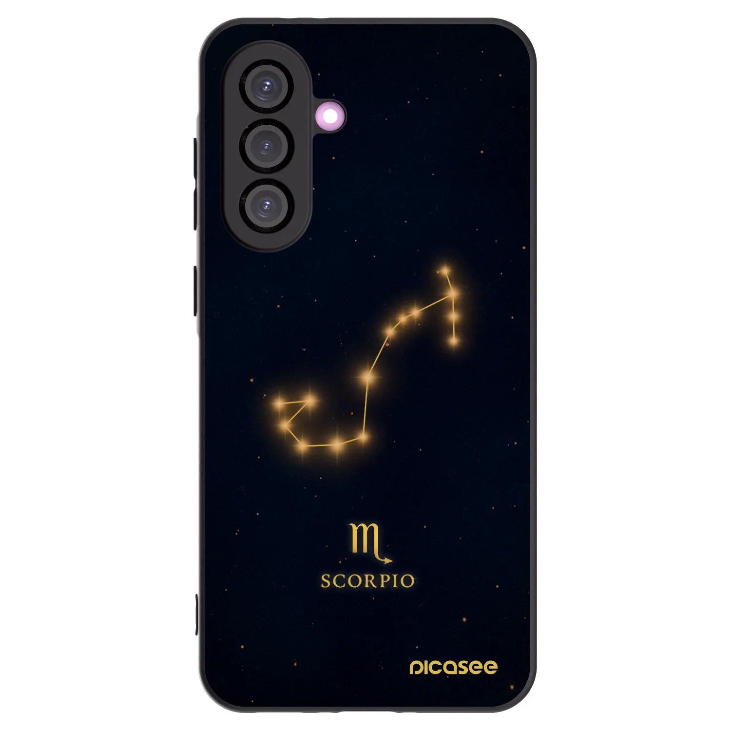 Picasee fekete szilikon tok az alábbi mobiltelefonokra Samsung Galaxy A56 5G A566B - SCORPIO