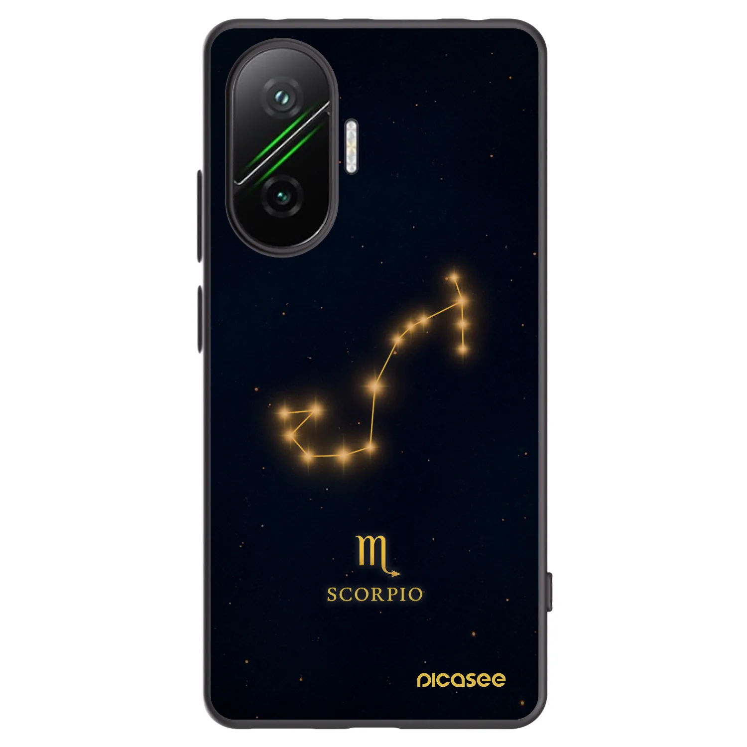 Picasee fekete szilikon tok az alábbi mobiltelefonokra Xiaomi Poco F7 Pro 5G - SCORPIO