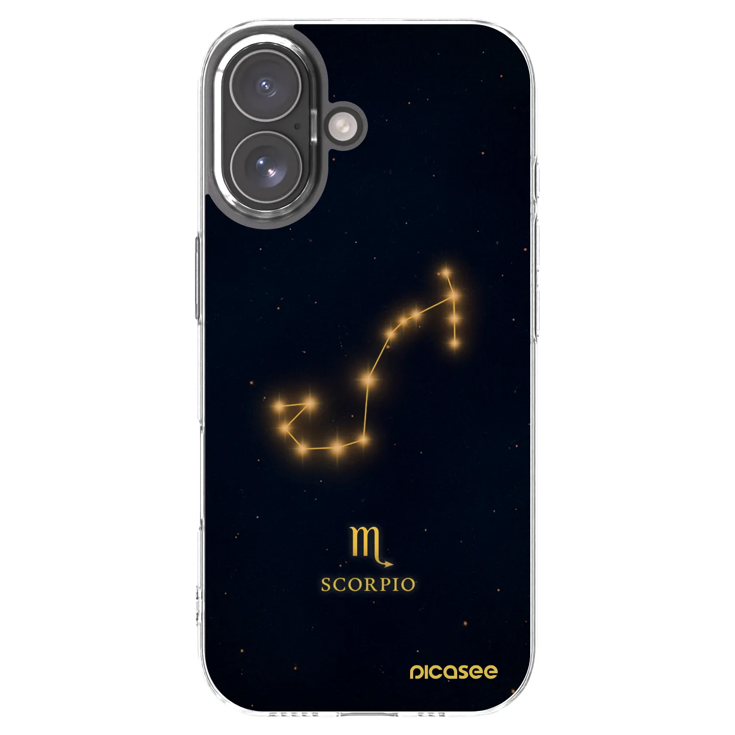Picasee átlátszó szilikon tok az alábbi mobiltelefonokra Apple iPhone 17 - SCORPIO