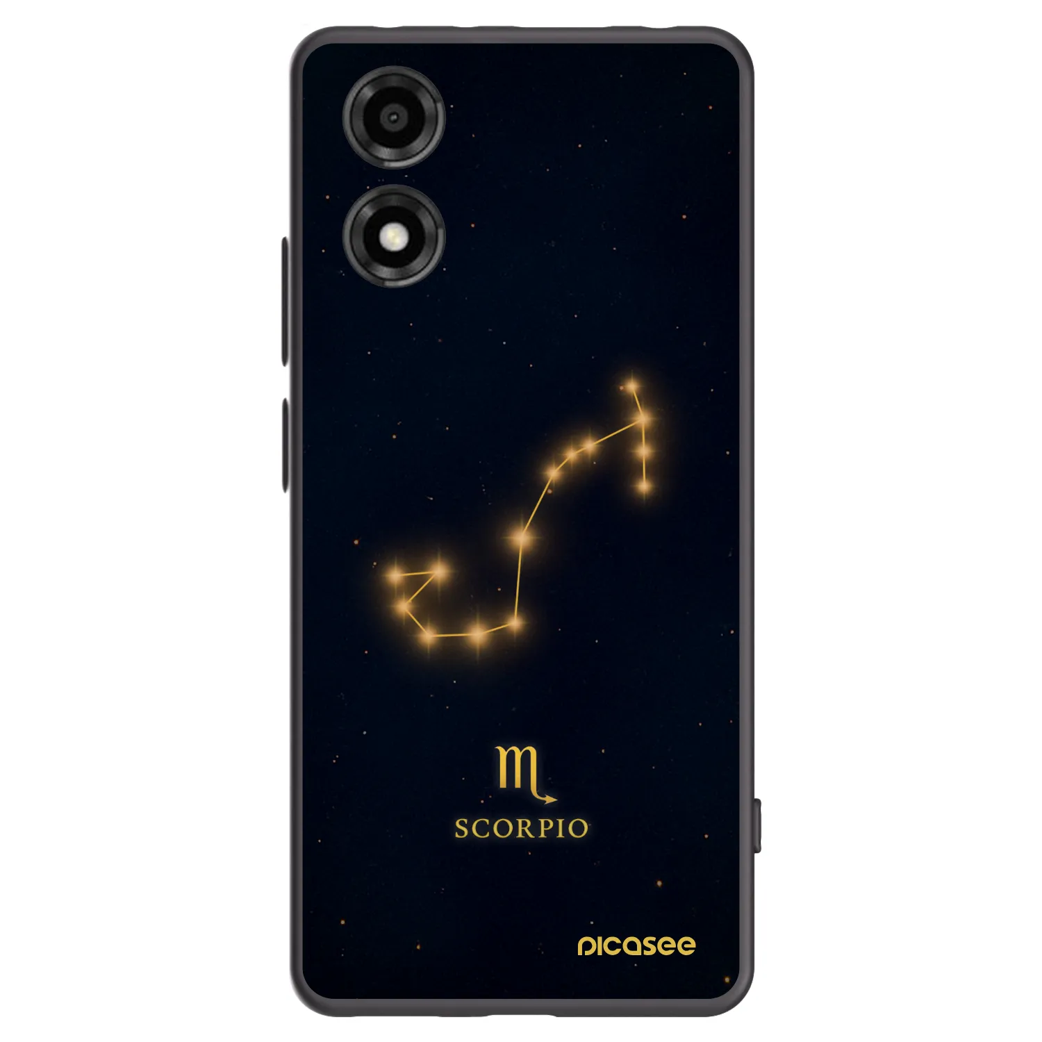 Picasee fekete szilikon tok az alábbi mobiltelefonokra Motorola Moto E14 - SCORPIO