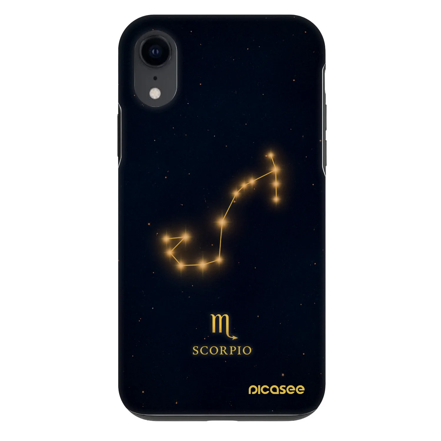 Picasee Fashion Case Apple iPhone XR - SCORPIO