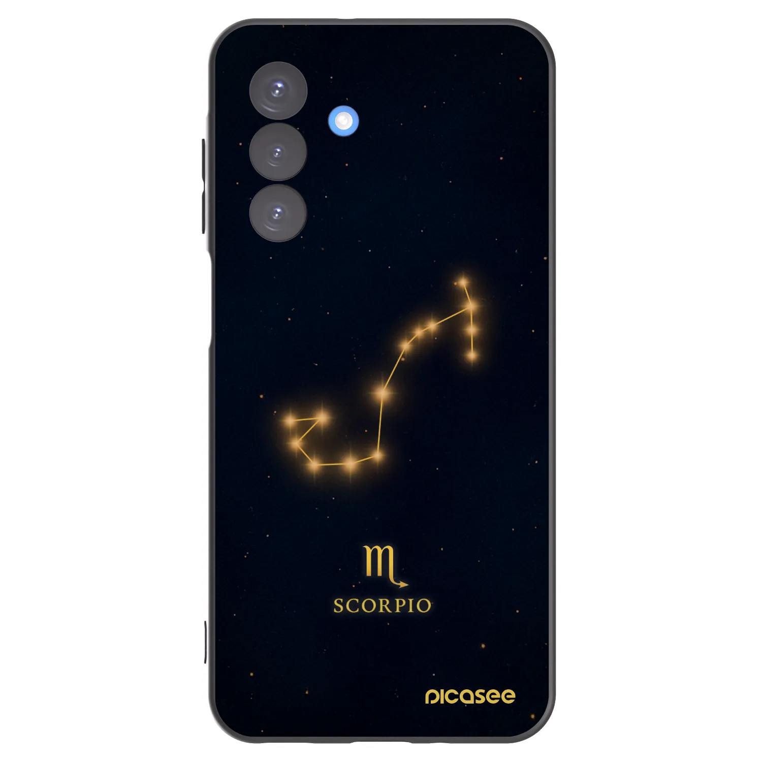 Picasee fekete szilikon tok az alábbi mobiltelefonokra Samsung Galaxy A17 5G - SCORPIO