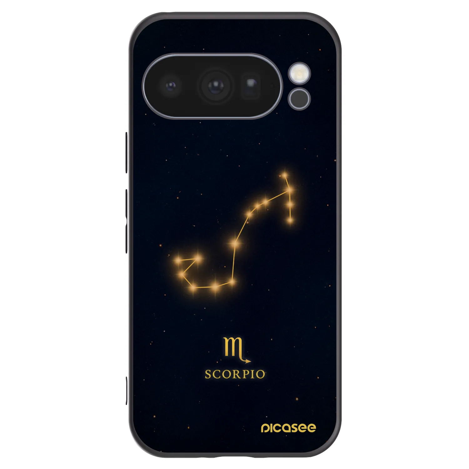 Picasee fekete szilikon tok az alábbi mobiltelefonokra Google Pixel 10 Pro - SCORPIO