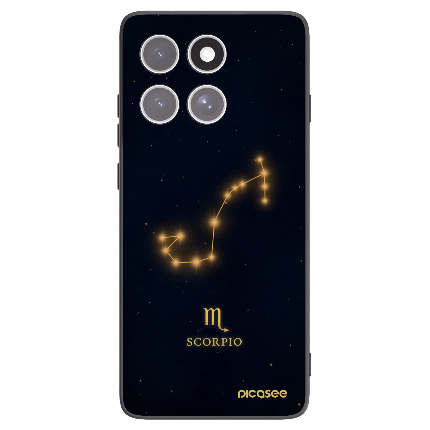 Picasee fekete szilikon tok az alábbi mobiltelefonokra Motorola Edge 60 Fusion - SCORPIO