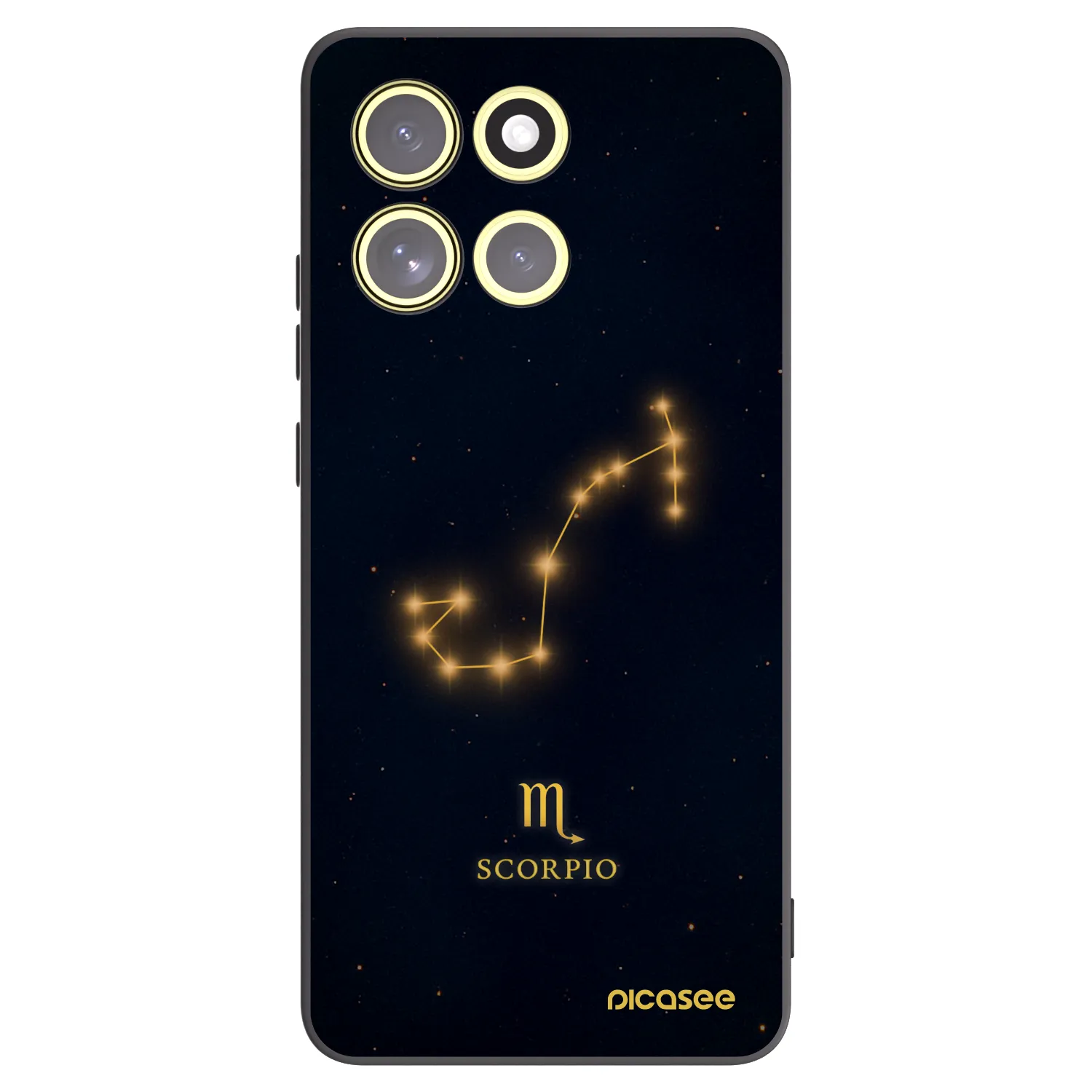 Picasee fekete szilikon tok az alábbi mobiltelefonokra Motorola Moto G86 Power 5G - SCORPIO