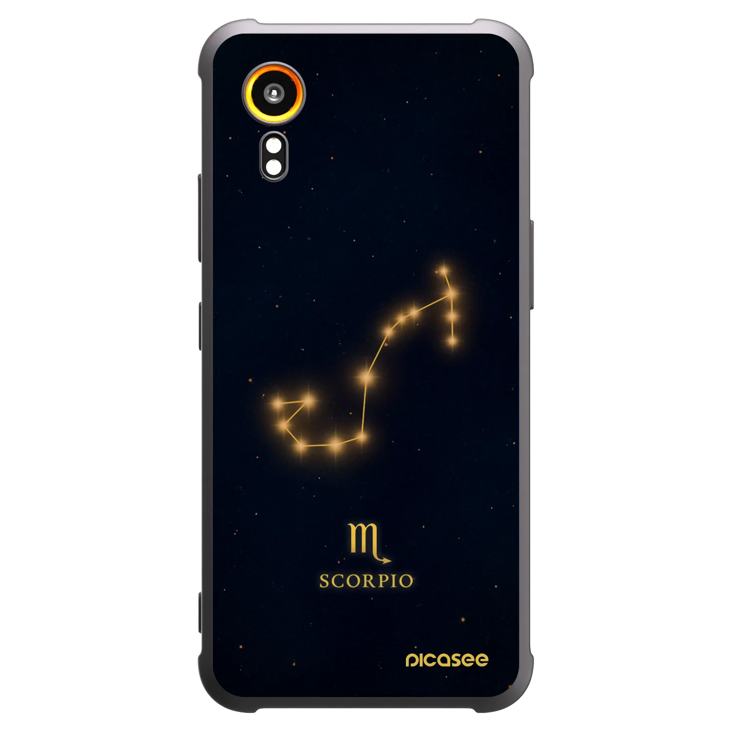 Picasee fekete szilikon tok az alábbi mobiltelefonokra Samsung Galaxy Xcover 7 - SCORPIO