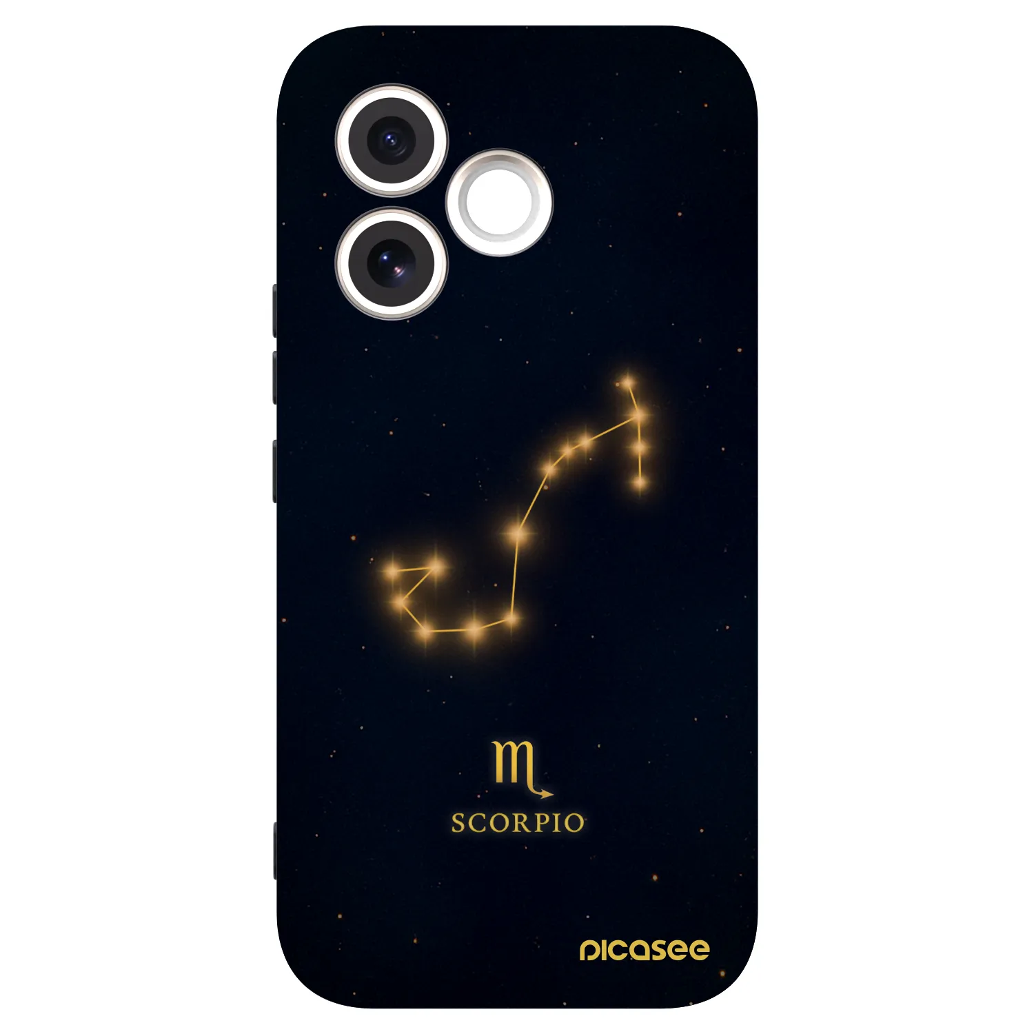Picasee fekete szilikon tok az alábbi mobiltelefonokra Honor 600 Lite - SCORPIO