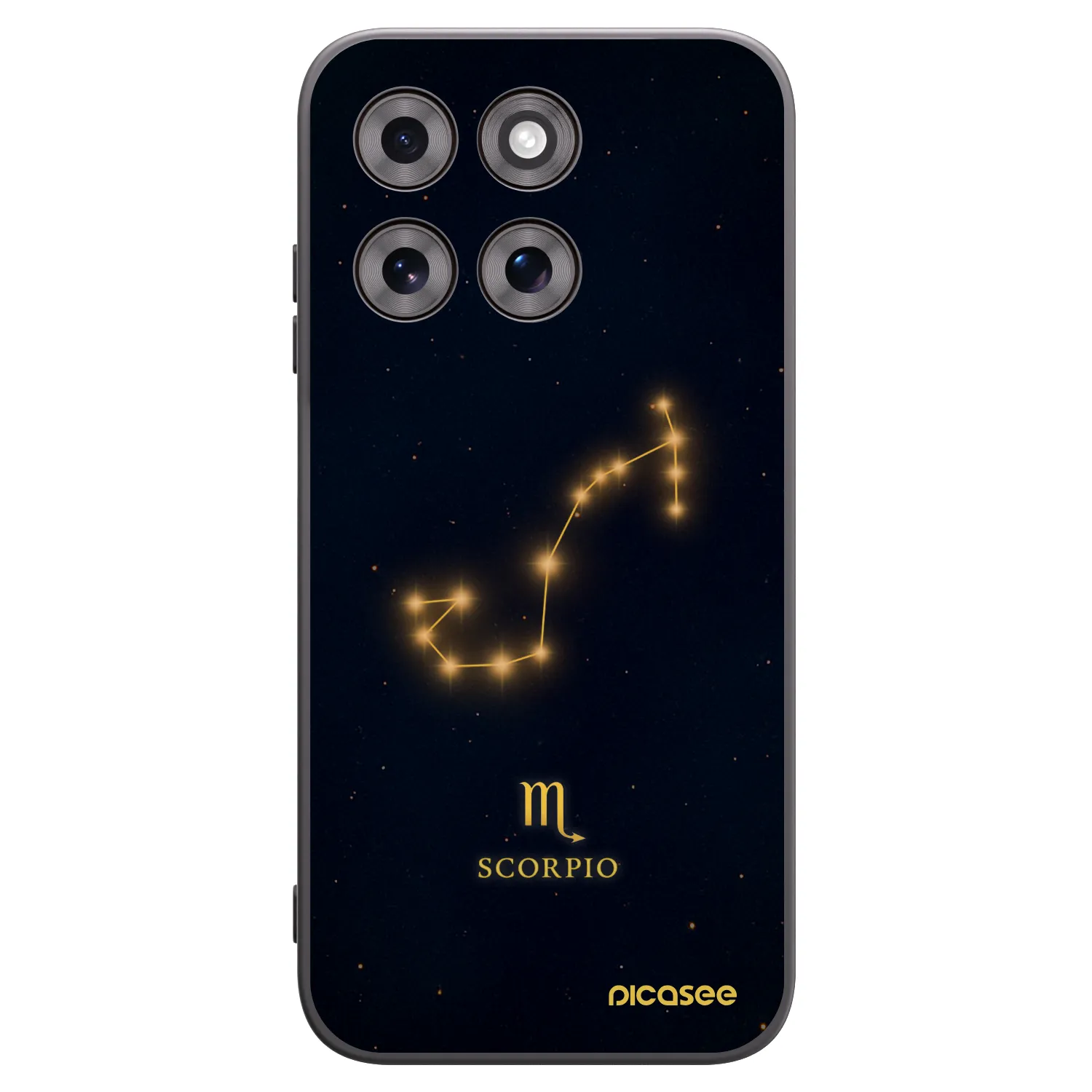 Picasee fekete szilikon tok az alábbi mobiltelefonokra Motorola Moto G77 - SCORPIO