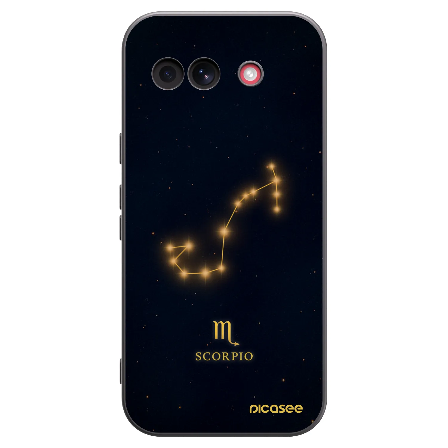 Picasee fekete szilikon tok az alábbi mobiltelefonokra Google Pixel 10a - SCORPIO
