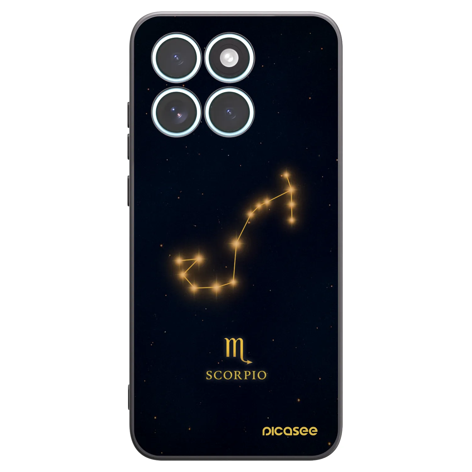 Picasee fekete szilikon tok az alábbi mobiltelefonokra Motorola Edge 70 Fusion - SCORPIO
