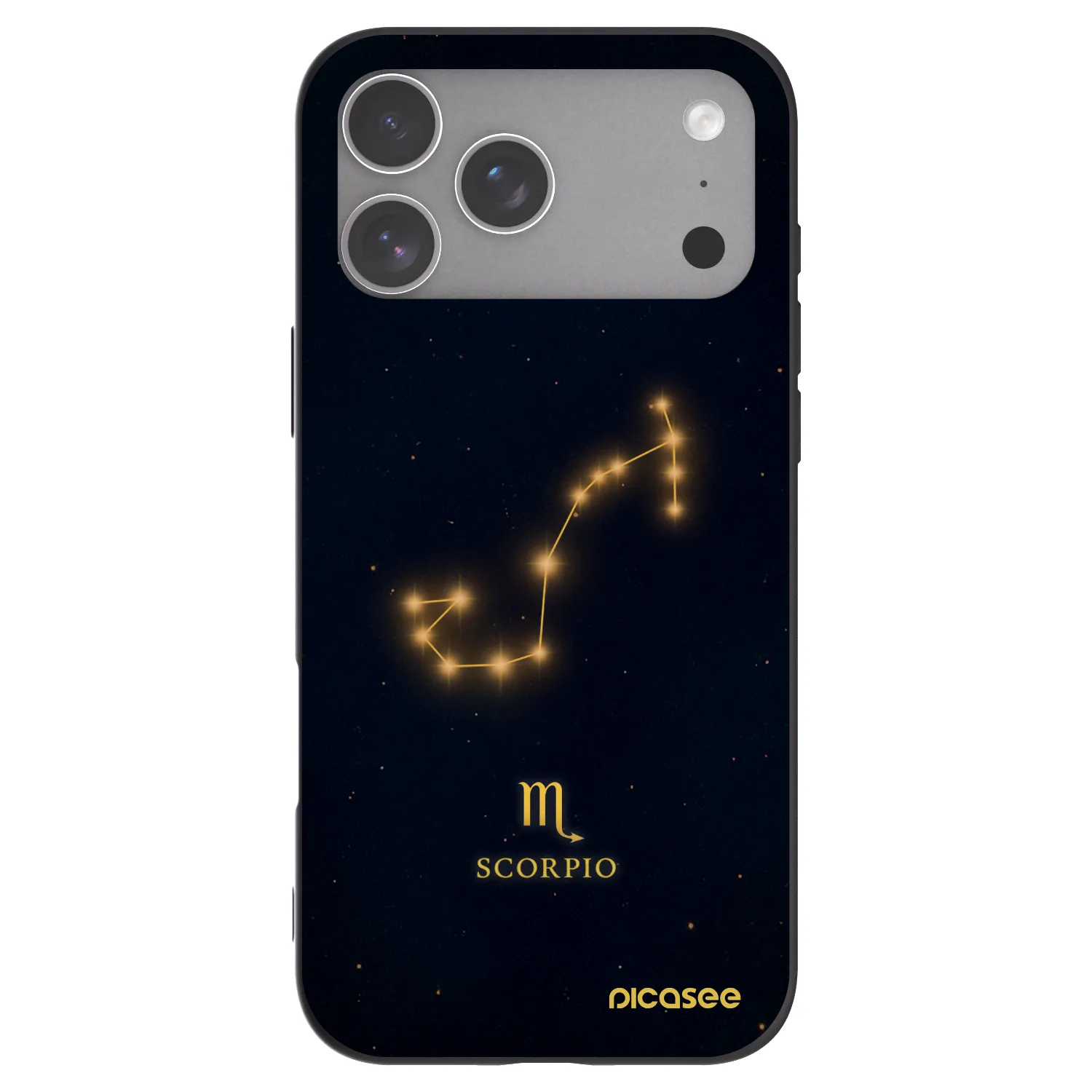 Picasee fekete szilikon tok az alábbi mobiltelefonokra Apple iPhone 18 Pro Max - SCORPIO