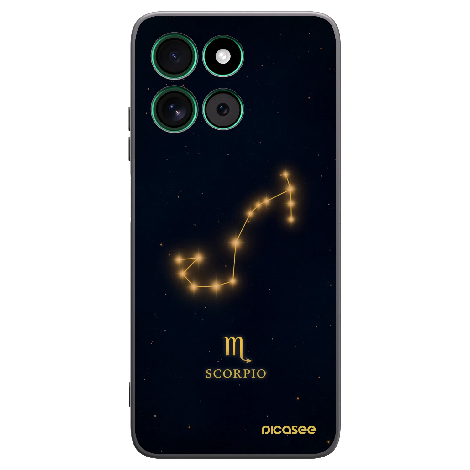 Picasee fekete szilikon tok az alábbi mobiltelefonokra Motorola Moto G57 Power - SCORPIO