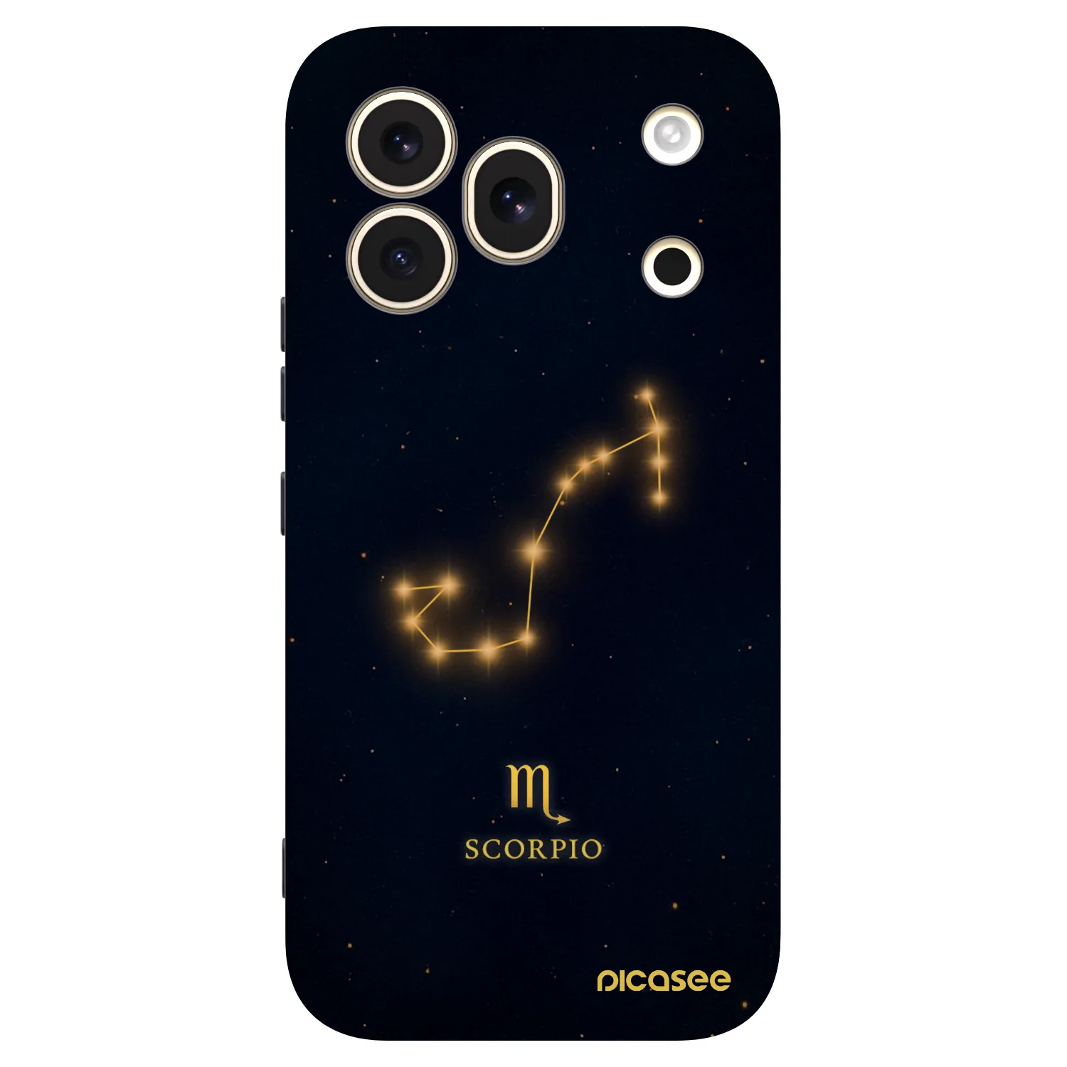 Picasee fekete szilikon tok az alábbi mobiltelefonokra Honor 600 Pro - SCORPIO