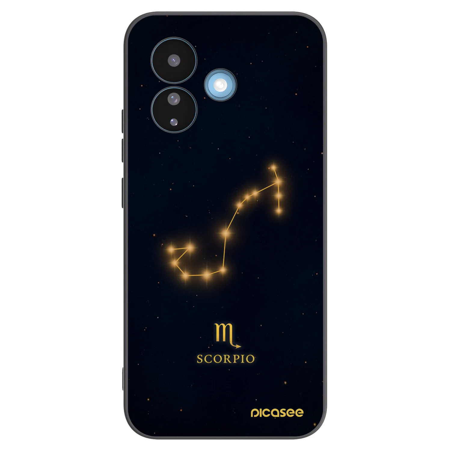 Picasee fekete szilikon tok az alábbi mobiltelefonokra Xiaomi Redmi Note 17 Pro 5G - SCORPIO