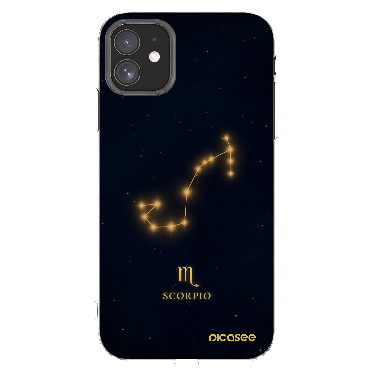 Picasee átlátszó szilikon tok az alábbi mobiltelefonokra Apple iPhone 11 - SCORPIO
