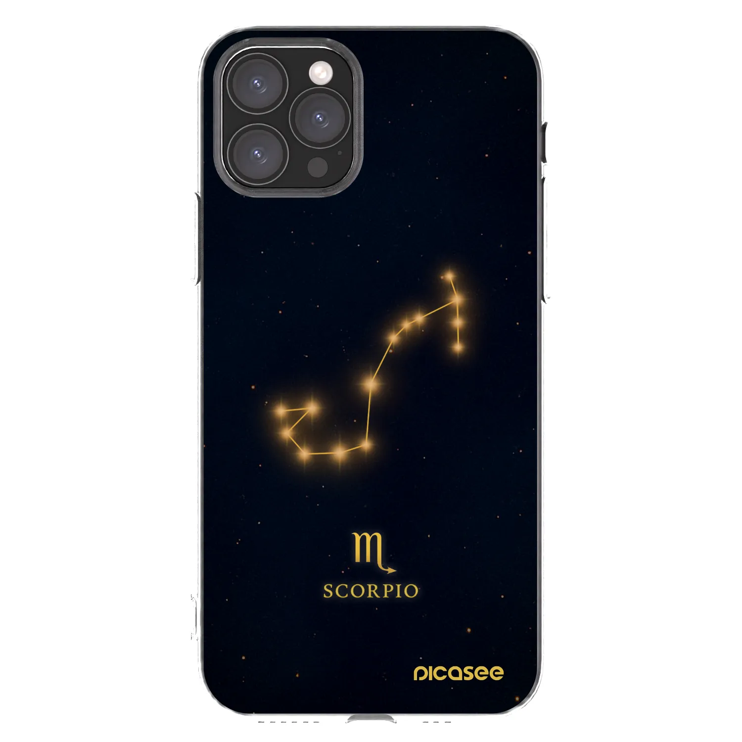 Picasee átlátszó szilikon tok az alábbi mobiltelefonokra Apple iPhone 11 Pro - SCORPIO