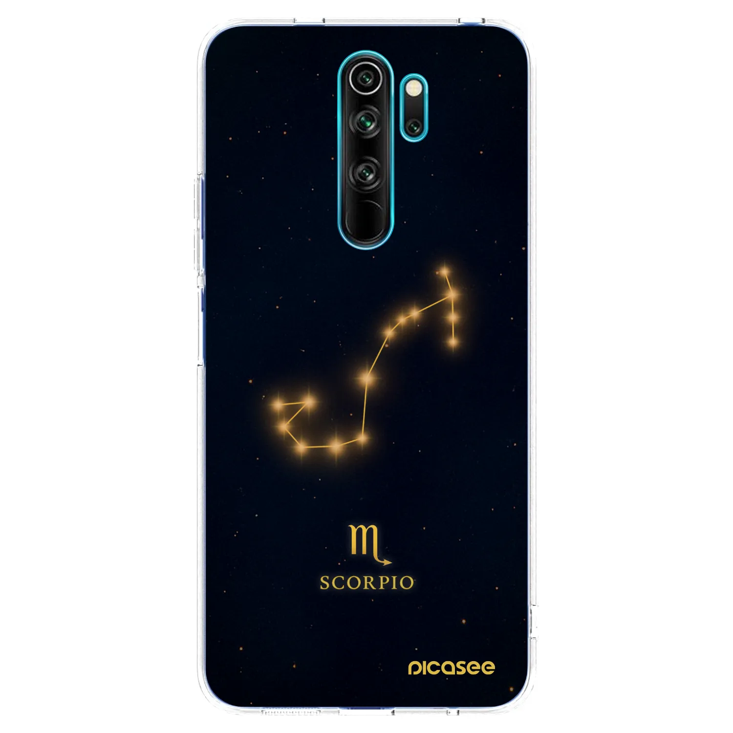 Picasee átlátszó szilikon tok az alábbi mobiltelefonokra Xiaomi Redmi Note 8 Pro - SCORPIO