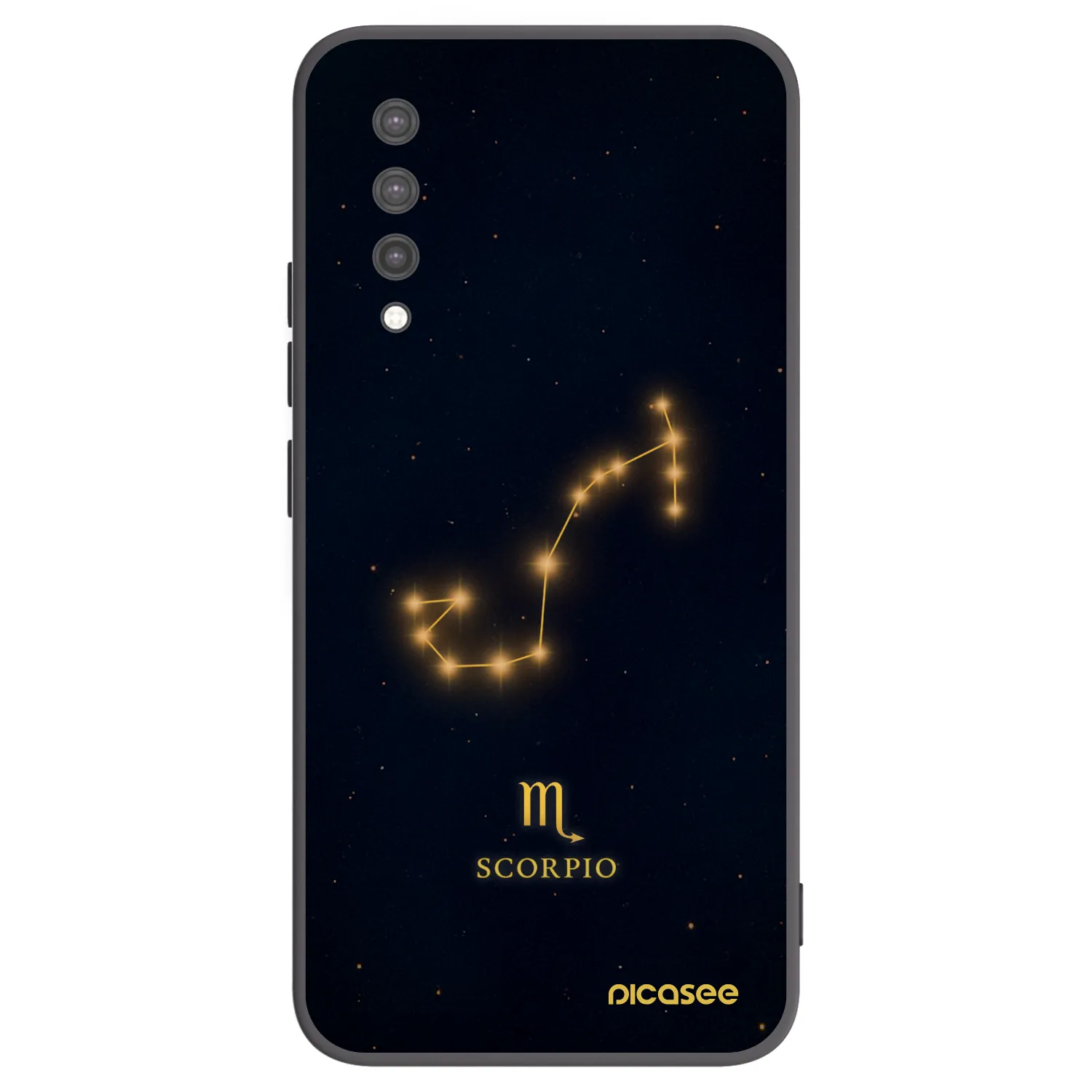 Picasee fekete szilikon tok az alábbi mobiltelefonokra Xiaomi Mi 9 Lite - SCORPIO