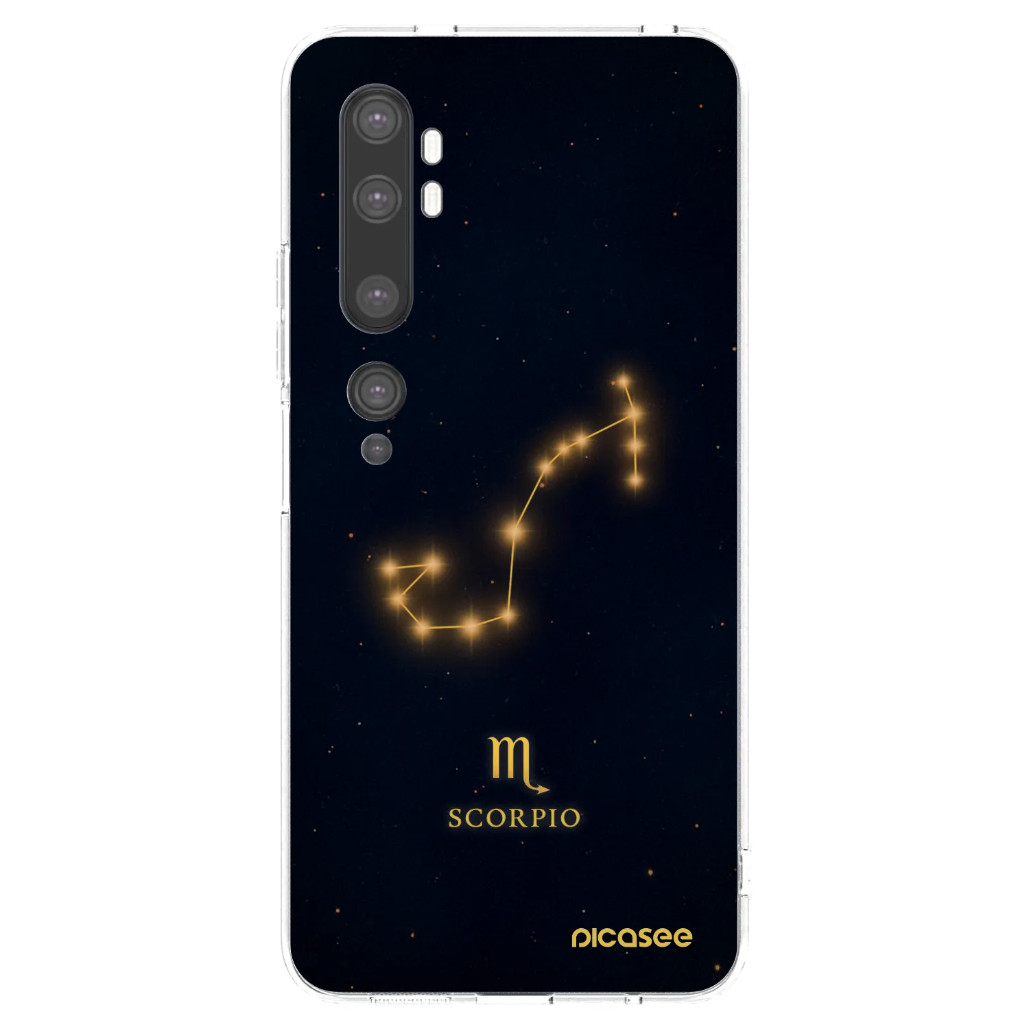 Picasee átlátszó szilikon tok az alábbi mobiltelefonokra Xiaomi Mi Note 10 (Pro) - SCORPIO