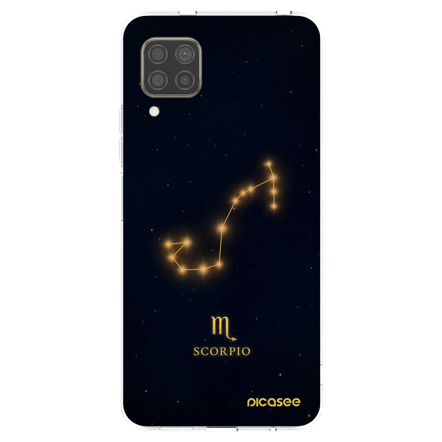 Picasee átlátszó szilikon tok az alábbi mobiltelefonokra Huawei P40 Lite - SCORPIO